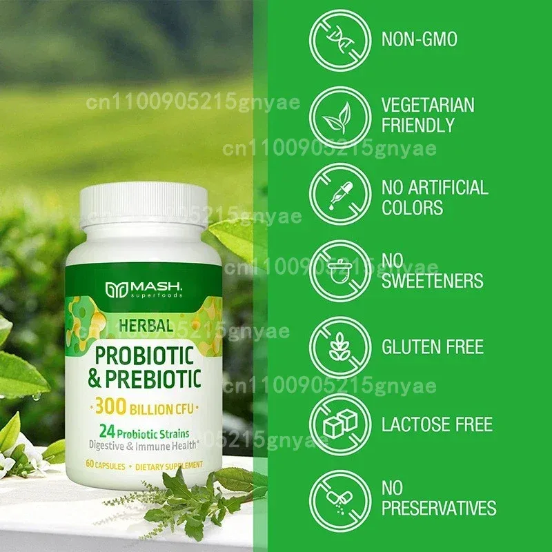 Digestive Enzyme Blend - Female Probiotics 100 Billion CFU –