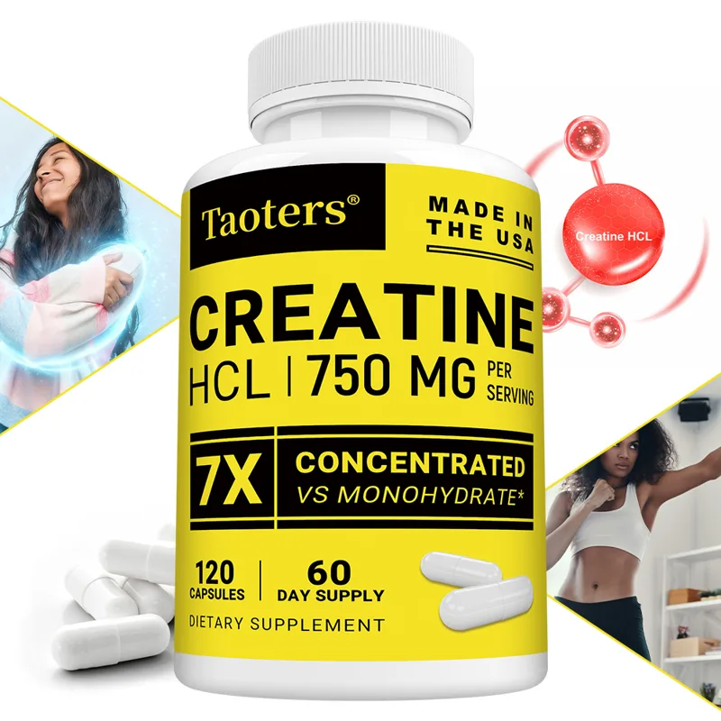 Creatine Hcl Capsule - Creatine HCl Capsules, Boost Muscle Strength,