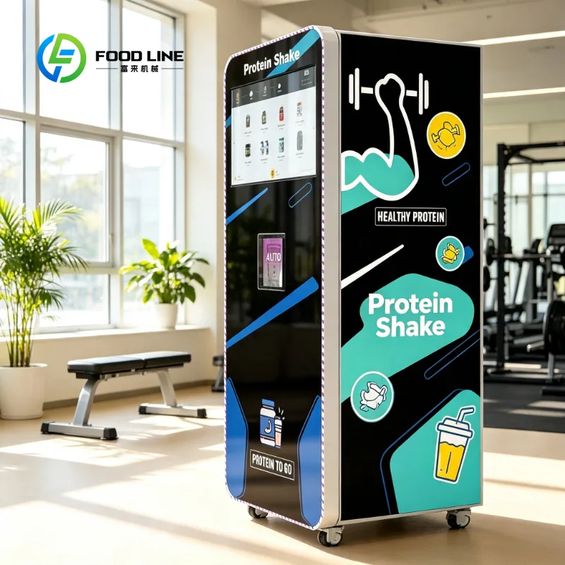 Nutrition Fitness Equipment - Self-Service Protein Nutrition Station, Custom Fitness