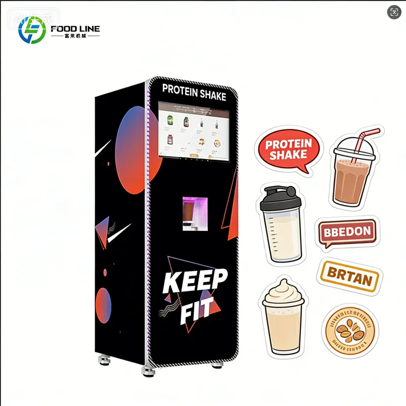 Nutrition Fitness Equipment - Nutritional Vending Machine Fully Automatic Protein
