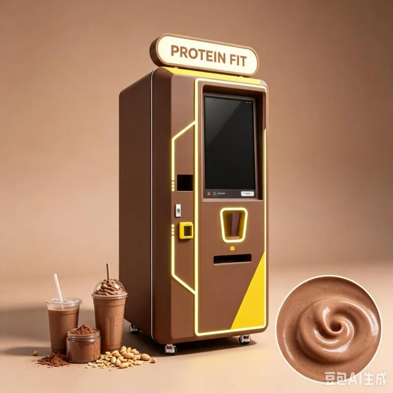 Nutrition Fitness Equipment - Customized Protein Shake Vending Machine Automatic