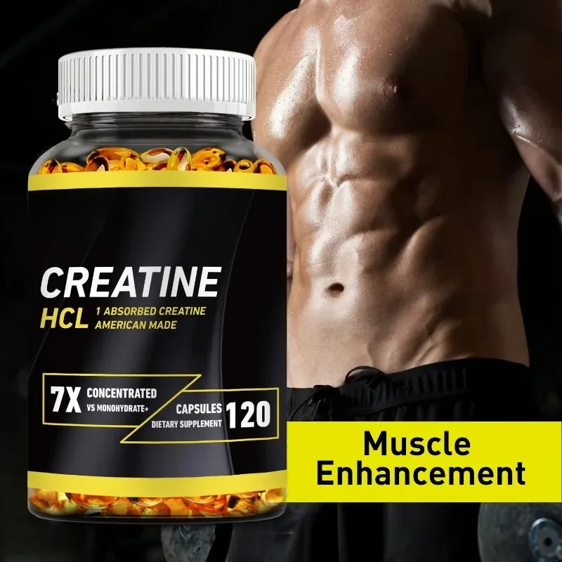 Creatine Hcl Capsule - Creatine HCL Supplement, Support Muscle Weight,