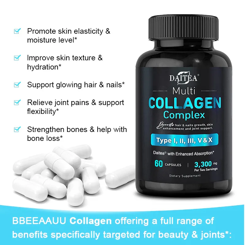 Multi Collagen Complex Capsule - Digestive Enzyme Blend 评论和价格