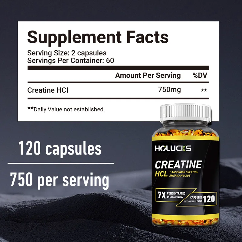 7X High Potency Creatine HCL C - Creatine Hcl Capsule 评论和价格