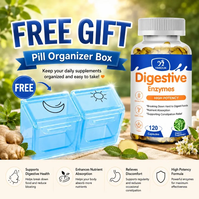 Organic Digestive Enzymes Caps - Digestive Enzyme Blend 评论和价格