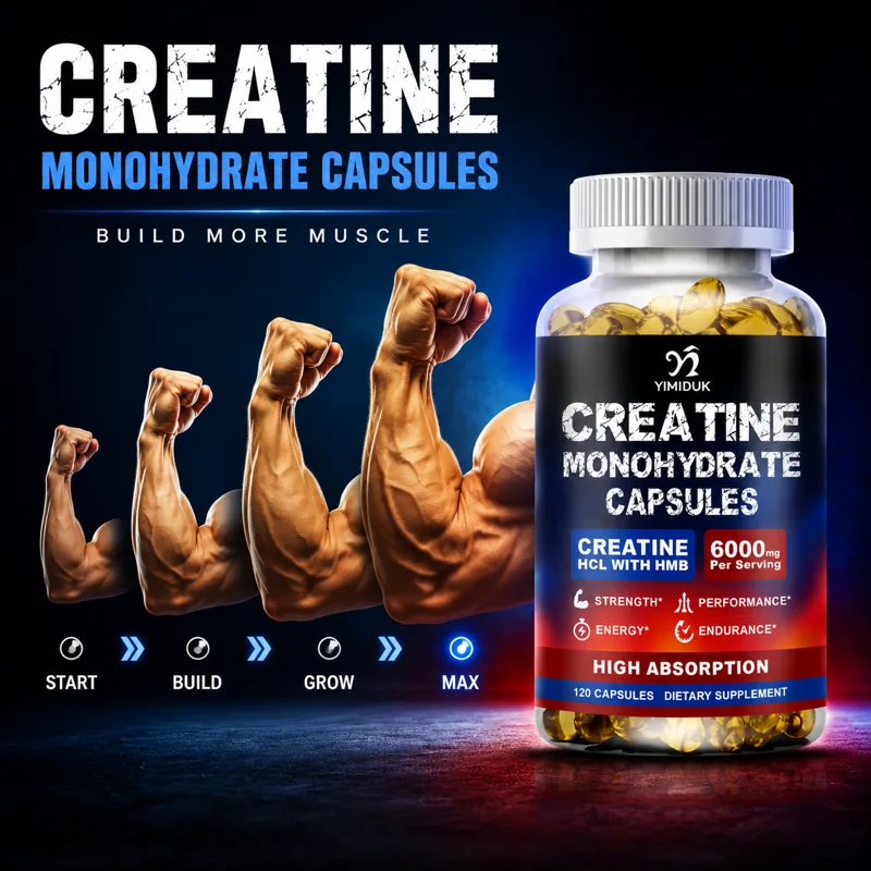 Dual Creatine Monohydrate Caps - Creatine Hcl Capsule 评论和价格