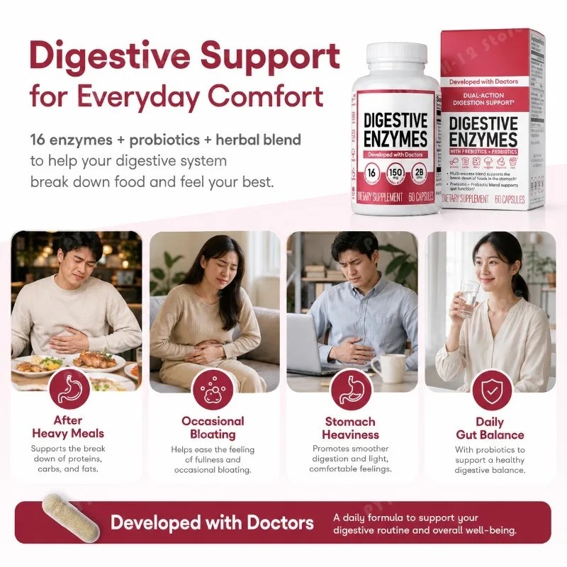 Digestive Enzymes Supplement 6 - Digestive Enzyme Blend 评论和价格