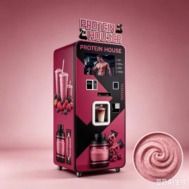 Protein Shake Vending Machine  - Nutrition Fitness Equipment 评论和价格