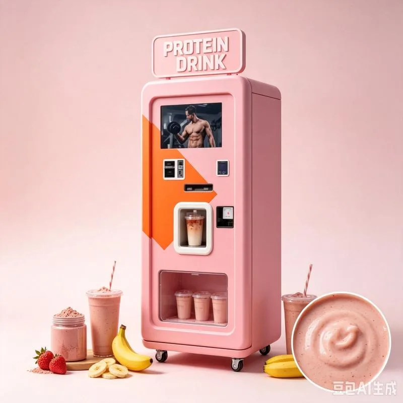 Protein Shake Vending Machine  - Nutrition Fitness Equipment 评论和价格