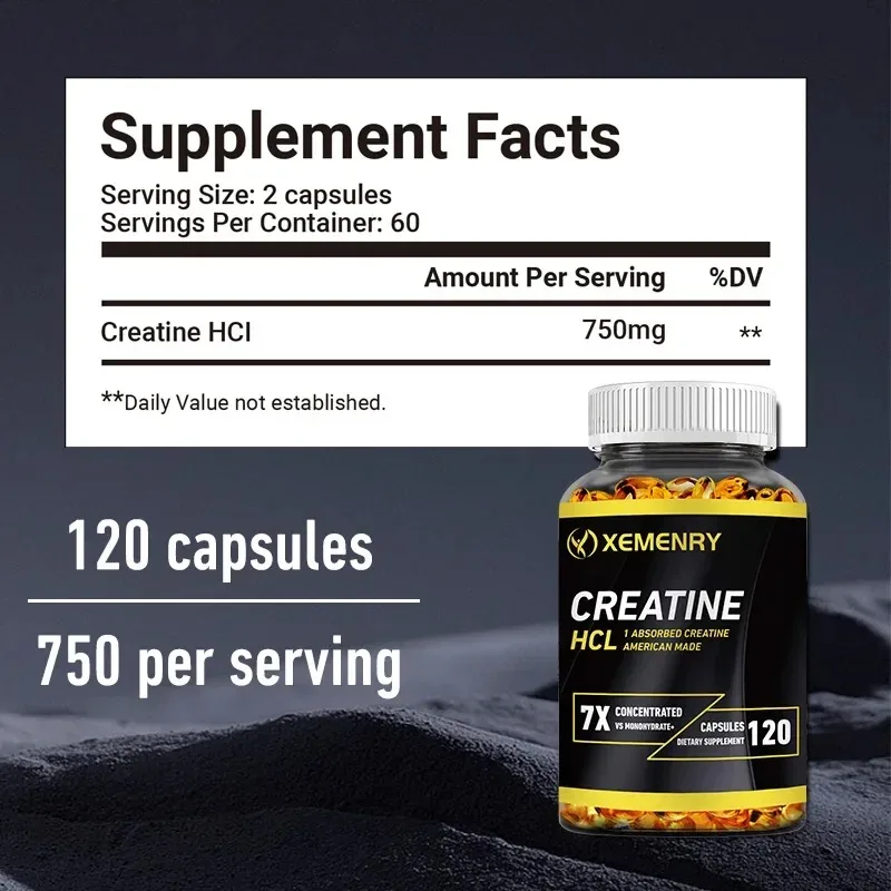 Creatine HCl - Muscle,Cognitiv - Creatine Hcl Capsule 评论和价格