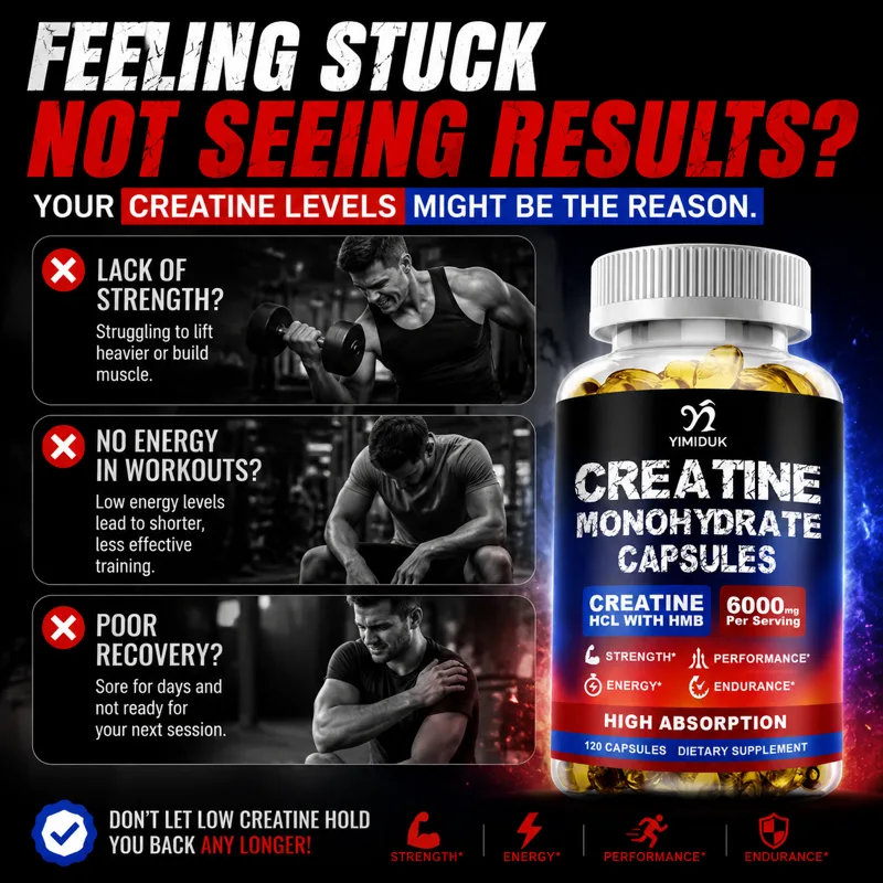Creatine Monohydrate Capsules, - Creatine Hcl Capsule 评论和价格