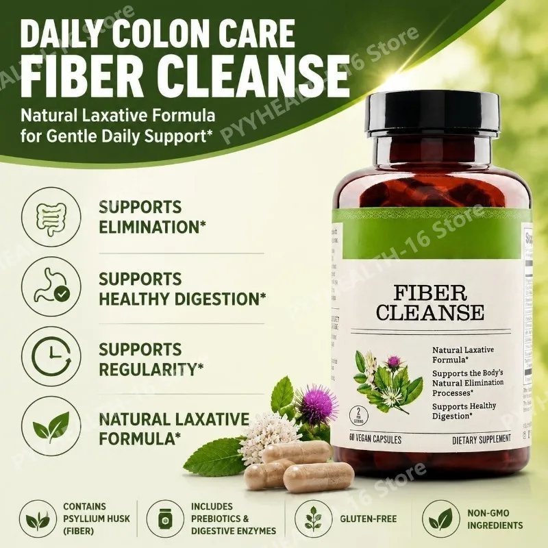 Fiber Cleanse Psyllium Husk Ca - Digestive Enzyme Blend 评论和价格