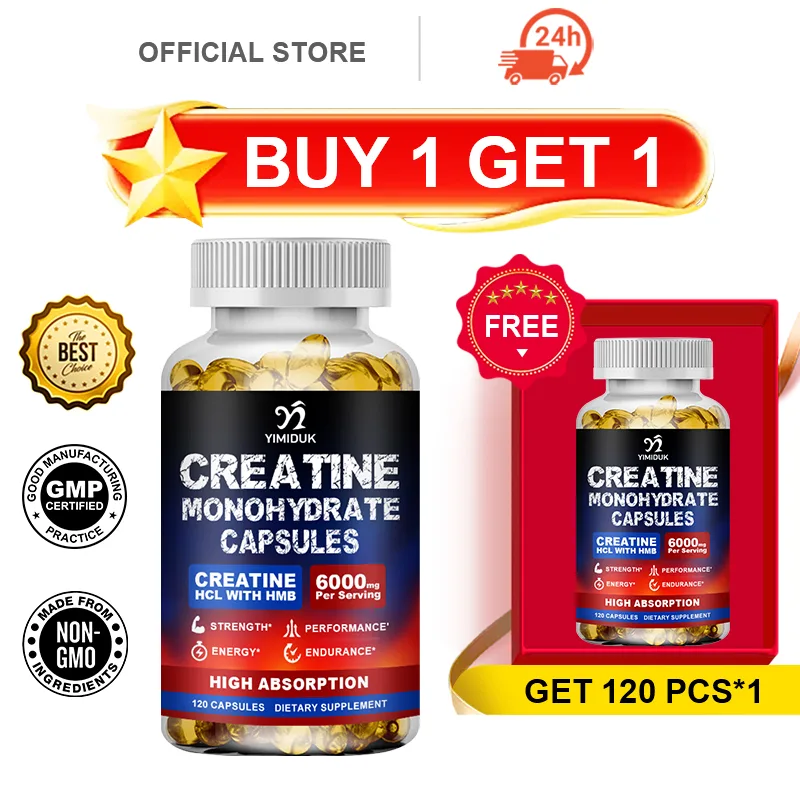 3-in-1 Creatine Monohydrate HC - Creatine Hcl Capsule 评论和价格