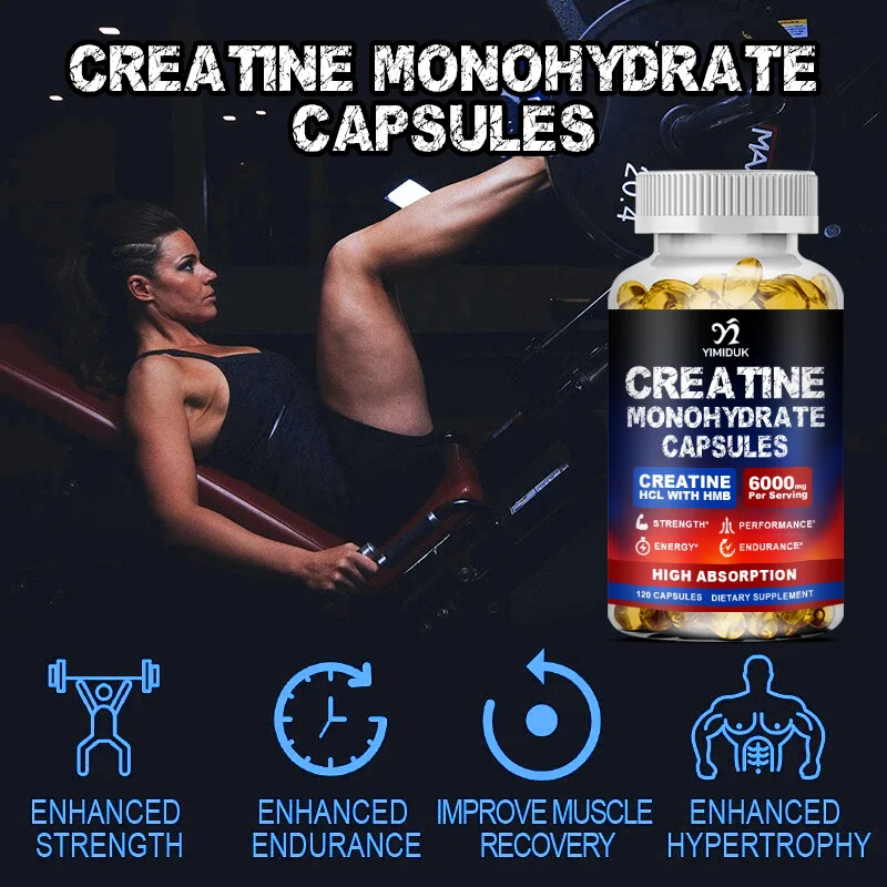 3-in-1 Creatine Monohydrate HC - Creatine Hcl Capsule 评论和价格